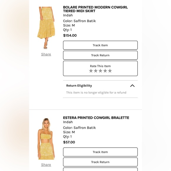 Indah set - Picture 2 of 3